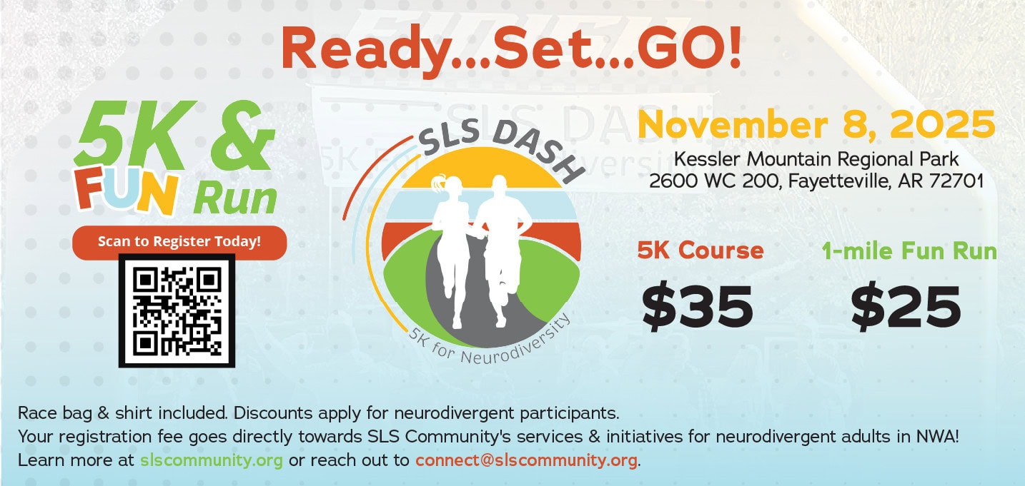 SLS Community Hosting 2025 SLS Dash 5K & Fun Run for Neurodiversity on November 8th 1 SLS CitiScapes Page Ad